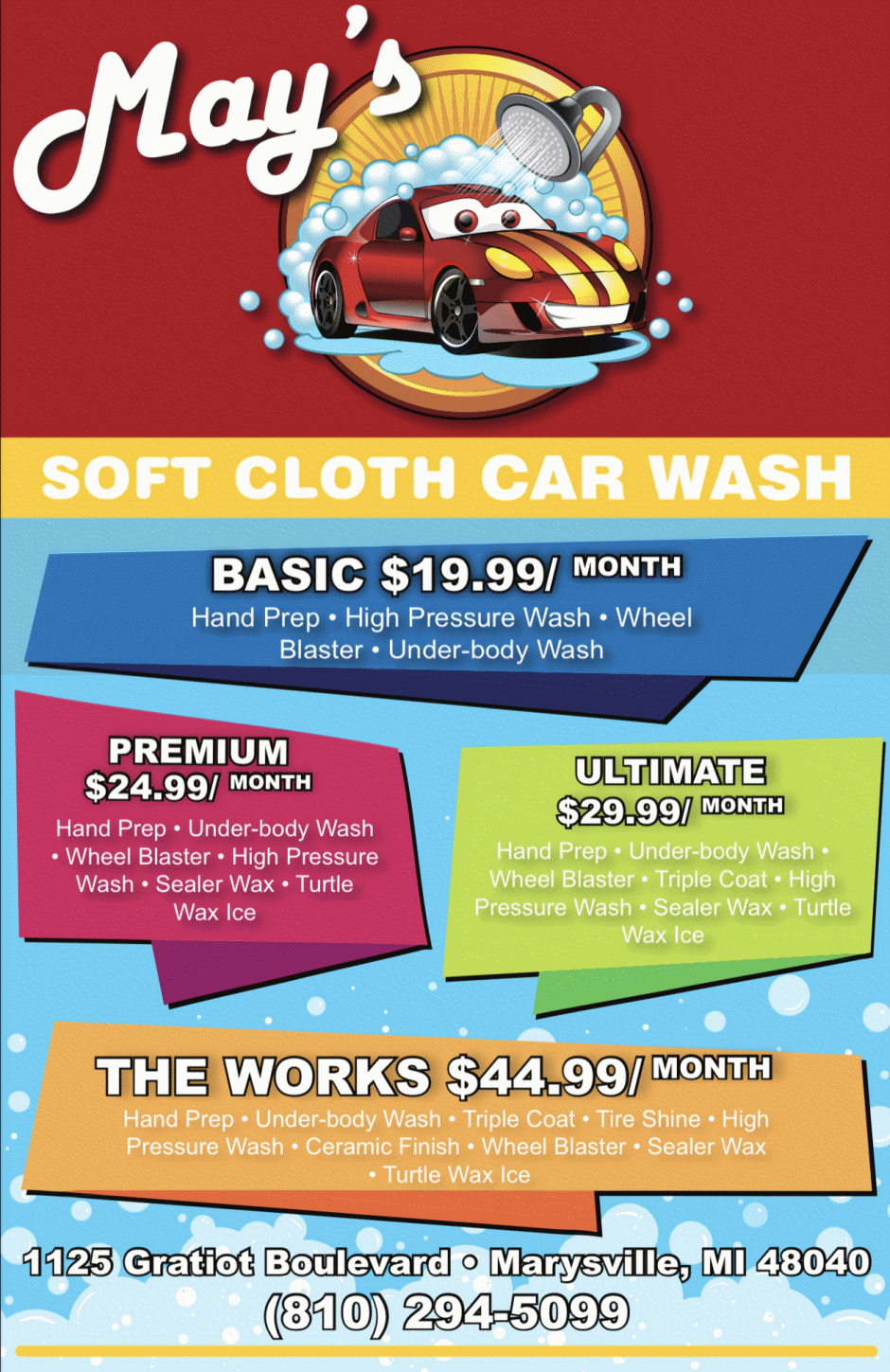 Soft Cloth Car Wash | Car Wash | Exterior Car Wash | Marysville